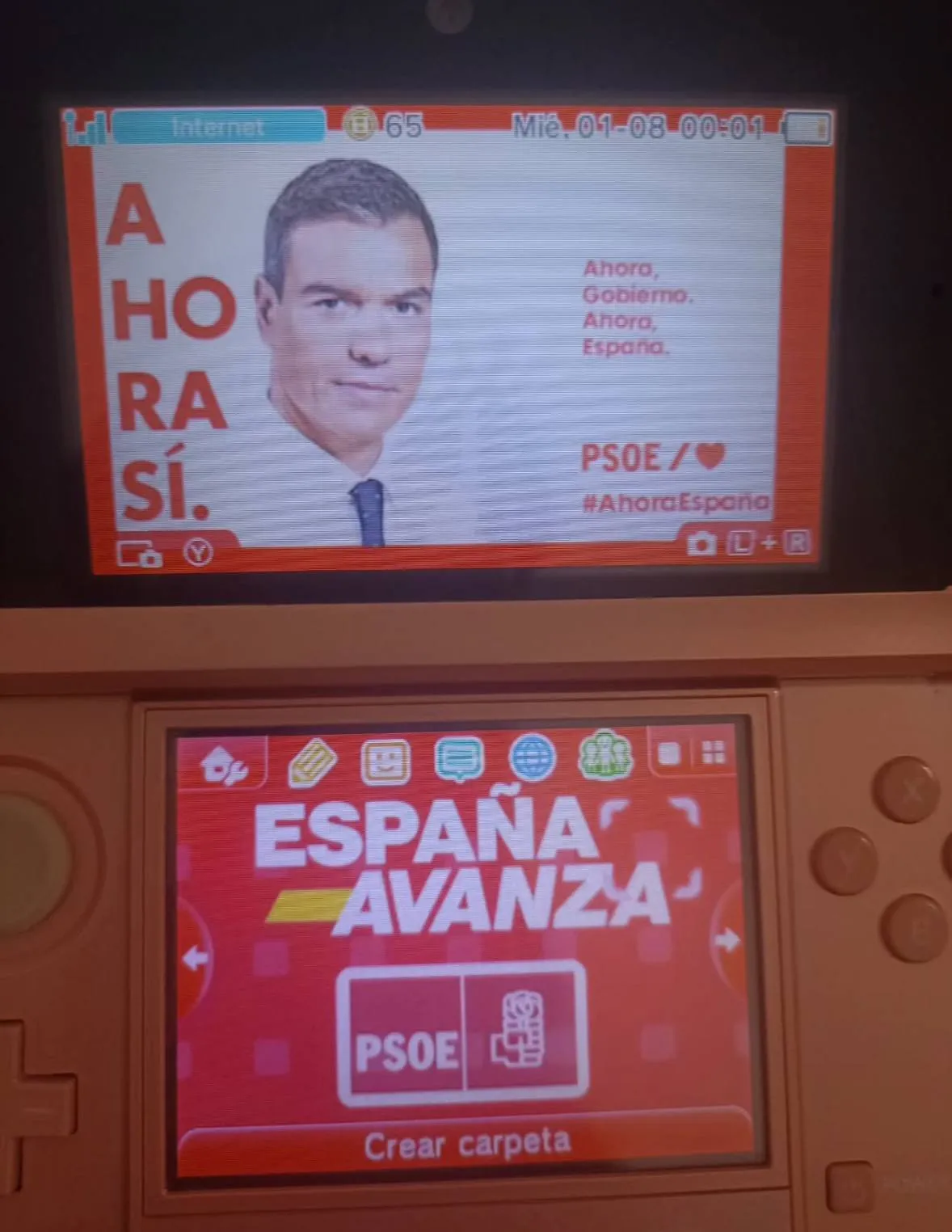 Nintendo y PSOE